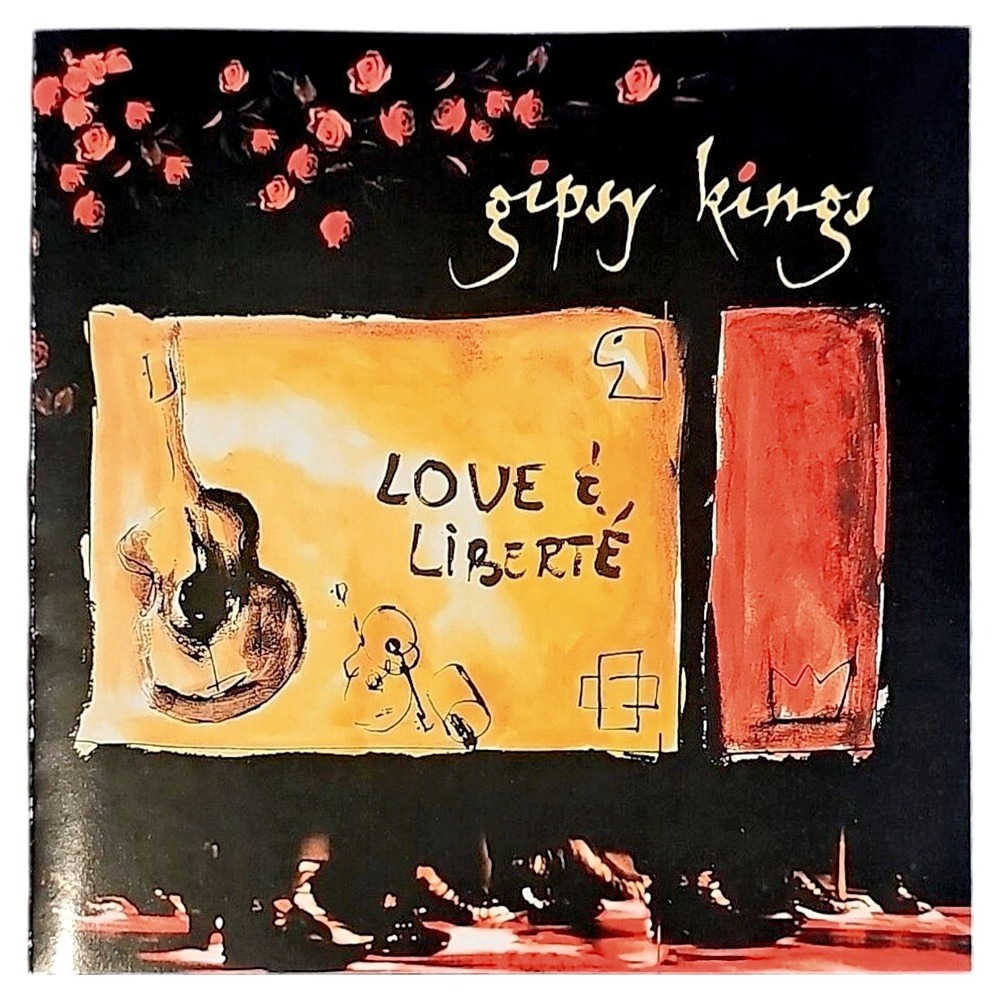 Gipsy Kings Love & Liberte CD 61599-2 Latin Flamenco World Music Album Disc EUC‎